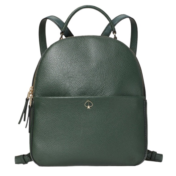 Kate Spade Polly Medium Backpack in Deep Evergreen
